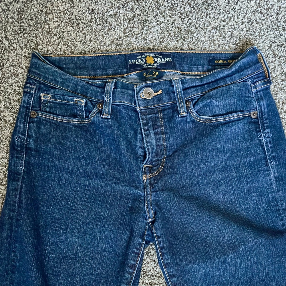 Lucky Brand Sofia Skinny Jeans
